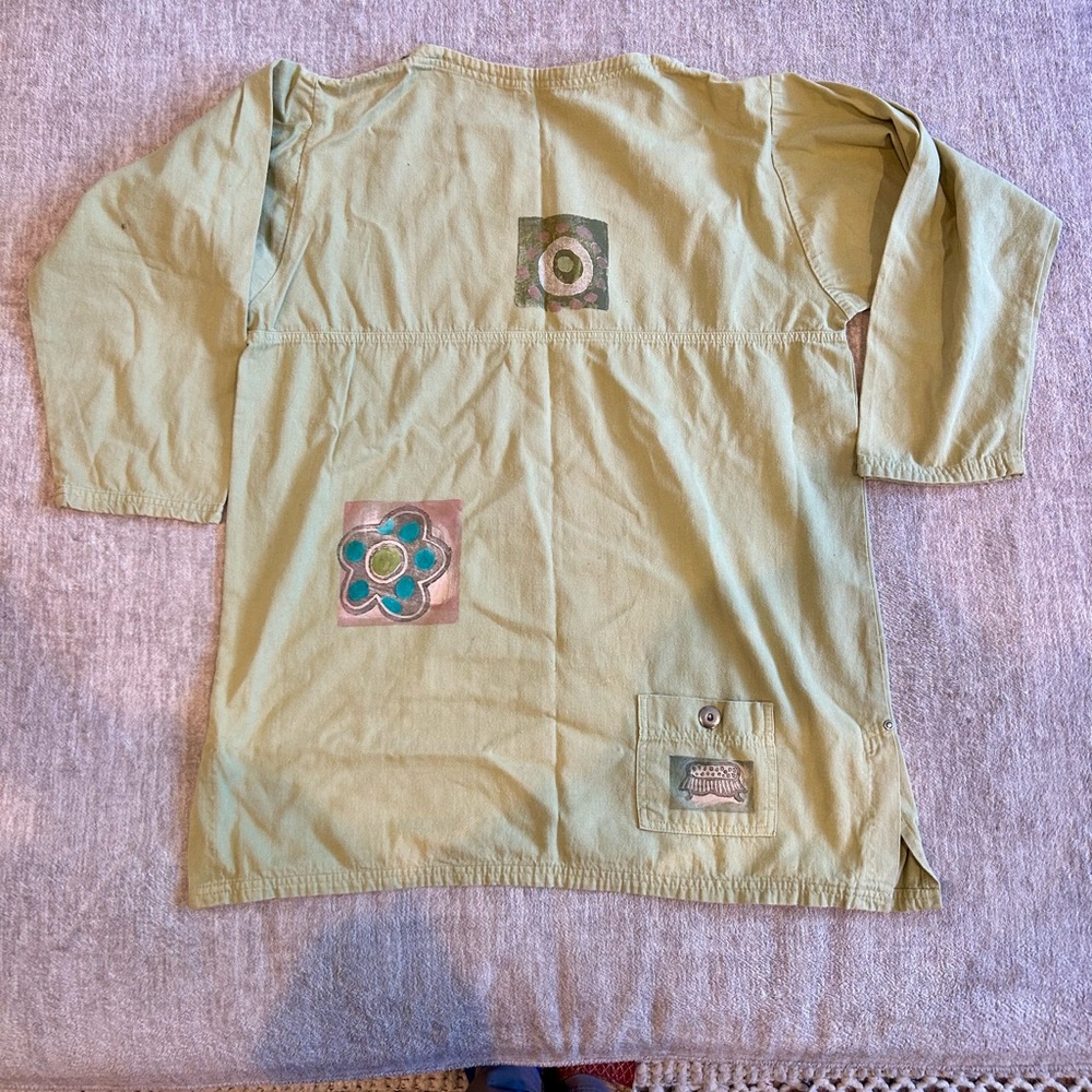 Vintage bluefish tunic